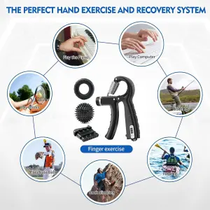 Kit de Agarre y Fortalecimiento de Mano: ¡Desata Tu Fuerza Interior! - Kit De Agarre Y Fortalecimiento De Mano