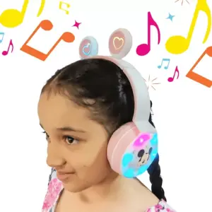 Diadema Bluetooth Mickey Mouse para Niñas: ¡Música y Diversión con Estilo! - Diadema Niña Bluetooth  Mickey Mouse