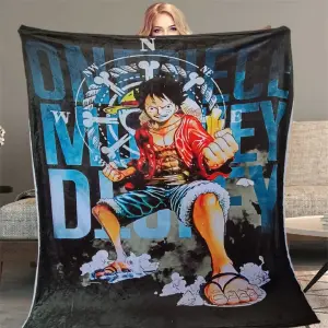 Manta de Luffy: ¡Abrázate con la Aventura! - Manta de luffy