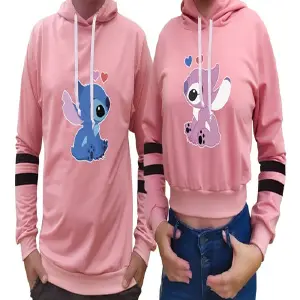 Buzos y Hoodies: Estilo Compartido con Stitch y Ángel - Buzos,Hoodies Parejas Stitch Y Angel