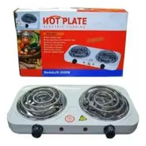 ESTUFA ELÉCTRICA DE 2 PUESTOS: Cocina con Estilo y Eficiencia - ESTUFA ELECTRICA 2 PUESTOS HOT PLATE
