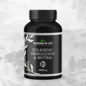 COLÁGENO HIDROLIZADO + BIOTINA GARDEN OF: Belleza desde Adentro - COLAGENO HIDROLIZADO+BIOTINA GARDEN OF