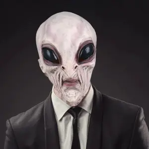 Mascara Alien Divertida para Halloween - Mascara Alien Funny Mask Halloween
