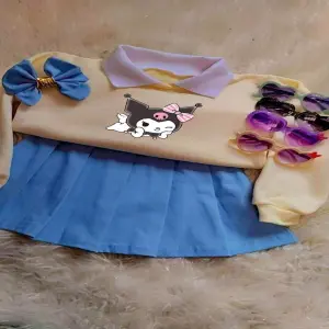 Conjunto Kuromi para Niña: Estilo y Diversión - Conjunto para niña kuromi