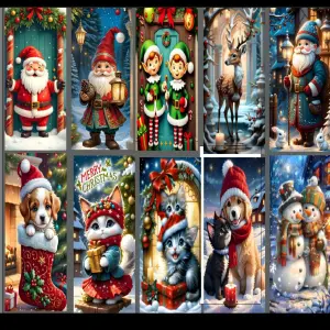 Fundas Navideñas para Puertas: ¡Transforma tu Hogar! - FUNDAS NAVIDAD PARA PUERTAS
