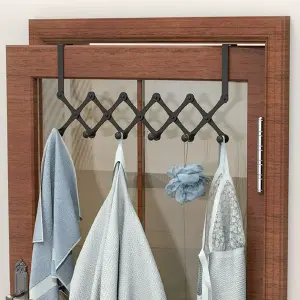 Perchero Organizador Detrás de la Puerta: ¡Maximiza tu Espacio! - Perchero Con Gancho Detrás De La Puerta