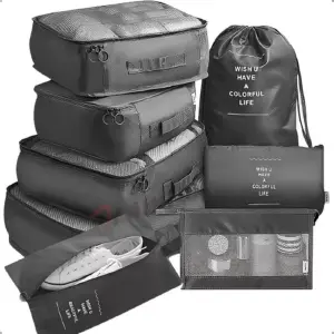 Organizadores de Viaje: ¡Mantén tu Maleta Perfecta! - Bolsas organizadoras de viaje x 8 unidad