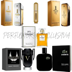 Kit Esencial: 5 Perfumes Masculinos + Perfumero de Lujo - Kit (5 perfumes para hombre +perfumero)