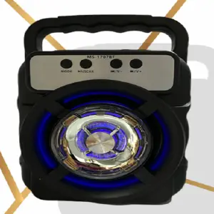 PARLANTE MS-1707BT: Sonido Potente para tus Aventuras - PARLANTE MS-1707BT