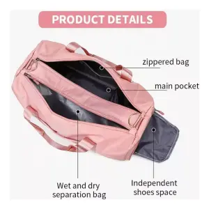 Tula Deportiva: Tu Compañera Ideal para el Gimnasio y Viajes - Tula Deportiva Maletín Gym Maleta Viaje