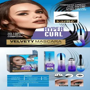 PESTAÑINA HYPER CURL KARITÉ: ¡Ondas de Ensueño para Tus Pestañas! - PESTAÑINA HYPER CURL KARITE