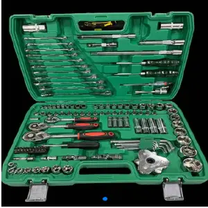 Juego de Copas y Rachas de 121 Piezas: Tu Kit Completo de Herramientas - JUEGO DE COPAS Y RACHET 121 PCS