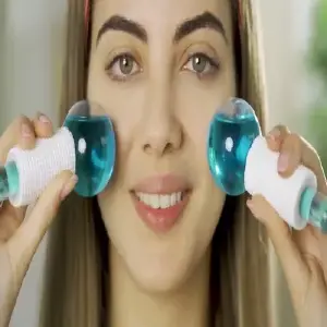 Esfera Frío: Revoluciona Tu Cuidado Facial - Esfera Frío Cromoterapia Masajeador Faci
