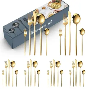 Set de Cubiertos de 30 Piezas: Elegancia y Funcionalidad en tu Mesa - Set Cubiertos 30 Pzas