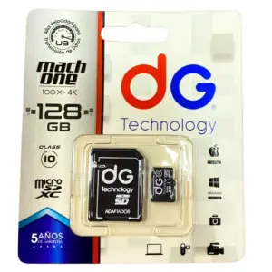 Tarjeta de Memoria DG Ultra con Adaptador: Amplía tu Mundo Digital - Tarjeta Memoria Dg Ultra Con Adaptador