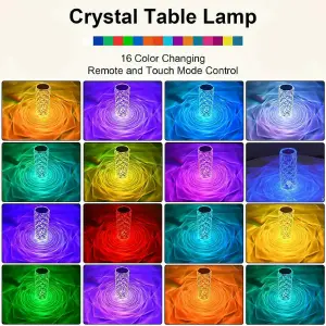 Lampara Ambientadora Diamante Control: Crea tu Oasis de Bienestar - Lampara Ambientadora Diamante Control