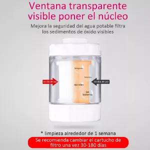 Filtro de Agua Transparente Pequeño: Pureza y Claridad en Cada Gota - Filtro De Agua Transparente Pequeño