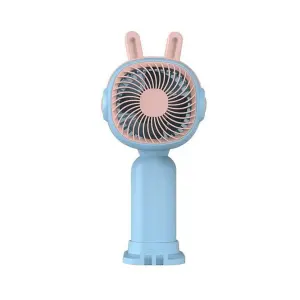 Ventilador Portátil con Orejas de Gato: Tu Compañero Fresco y Divertido - Ventilador Gato Orejas Portatil Recargab
