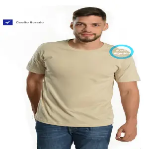 Camiseta Cuello Redondo Licrado: Comodidad y Estilo Inigualables - Camiseta Cuello Redondo Licrado