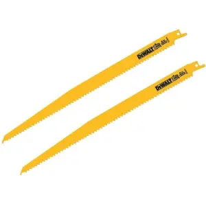 Hoja de Sierra Sable de 12" - Cortes Precisos para Madera - Hoja Sierra Sable 12"6Tpi Para Madera D