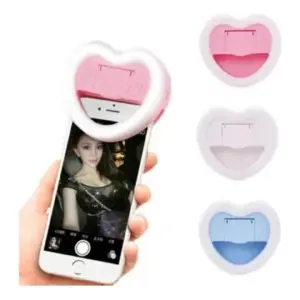 Aro de Luz Corazón: Ilumina Tus Momentos con Estilo - Aro De Luz Celular Tipo Corazón