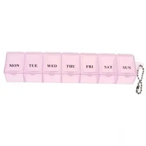 Organizador Semanal de Pastillas: Tu Aliado Diario - Pastillero Semanal 7 Rejilla Organiza Rs