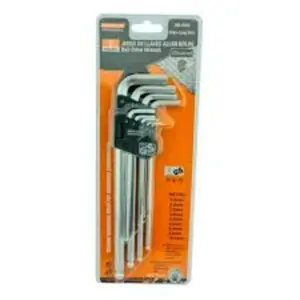 Set de Llaves Hexagonales Navaja 8 Piezas: Tu Solución Compacta y Versátil - SET LLAVE HEXAGONAL NAVAJA 8PC METAL