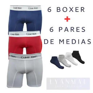 COMBO BOXER CK + MEDIAS: ¡Máxima comodidad y estilo! - COMBO BOXER CK +  MEDIAS