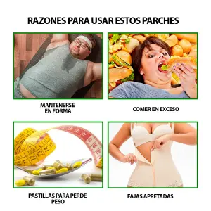 Adelgaza de Forma Sencilla con Nuestros Parches Slimming Patch - Slimming Patch adelgazante 10 uds