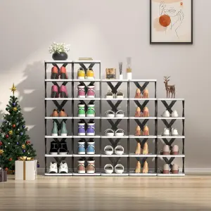 Zapatero Armable: ¡Organiza Tus Zapatos y Ahorra Espacio! - Zapatero Armable Ahorrador de Espacio