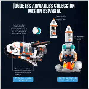 Nave Espacial para Construir: ¡Tu Aventura Galáctica Comienza! - Nave espacial para construir