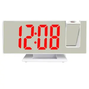Reloj Proyector de Mesa: Tu Despertador Digital con Estilo - Reloj Proyector Mesa Despertador Digital