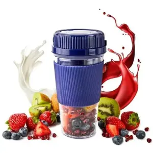 Mini Licuadora Portátil Vaso 300ml: Tu Compañera de Batidos Perfectos - Mini Licuadora Portatil Vaso 300ml Fruta