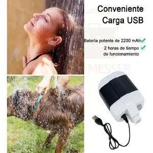 Ducha Portátil Recargable: Tu Confort en Cualquier Lugar - Ducha Portatil Recargable