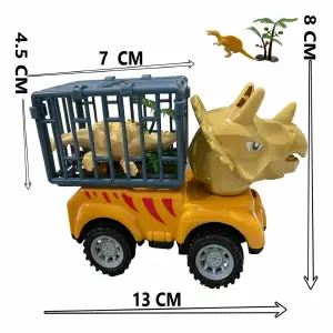 ¡Desata la Aventura con el Coche Dinosaurio Monster Jaula Juguete! - Carros Dinosaurios Monster Jaula Juguete