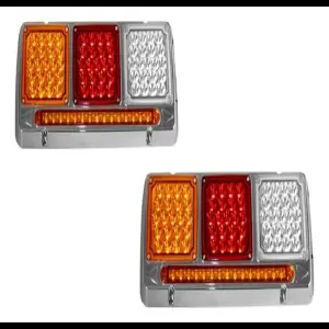 STOP LED TRIPLE GRANDE CUADRADRO REGLETA: Seguridad y Visibilidad Superior - STOP LED TRIPLE GRANDE CUADRADRO REGLETA