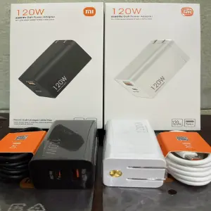 CARGADOR XIAOMI 120W CON CABLE TIPO C: ¡Potencia Extrema para tu Dispositivo! - CARGADOR XIAOMI 120W CON CABLE TIPOC