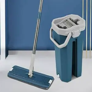 Fregona Plana Mopa Scratch Microfibra: Limpieza Impecable y Sin Esfuerzo - FREGONA PLANA MOP SCRATCH MICROFIBRA