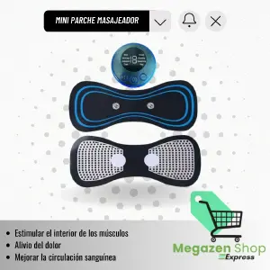 MINI PARCHE MASAJEADOR: Tu Alivio Portátil - MINI PARCHE MASAJEADOR