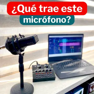 Micrófono Condensador SCV8: Sonido Profesional en Cada Grabación - Micrófono Condensador Antipop SCV8