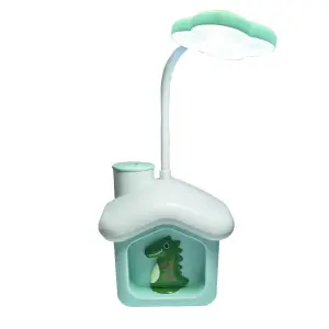 Lámpara de Casa Dinosaurio Recargable: ¡Ilumina Tu Espacio con Magia Jurásica! - Lampara Casa Dinosaurio Recargable Escri