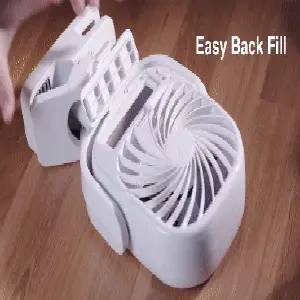 Ventilador Recargable 2 en 1: ¡Frescura Portátil para Cualquier Lugar! - Ventilador recargable 2 en 1 portátil-84