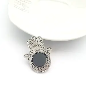 Imán Decorativo Mano de Fátima y Ojo Turco: Protección y Estilo - Iman Decorativo Mano De Fatima Ojo Turco
