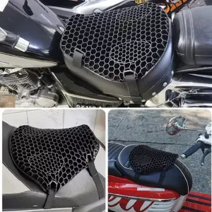 Cojín Universal de Silicona G: Confort y Soporte Inigualables para Tu Moto - Cojín Universal Para Moto De Silicona G