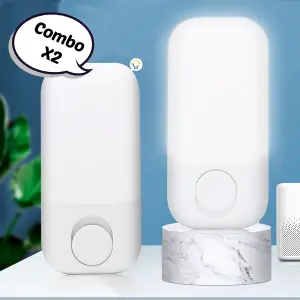 Ilumina Tu Noche con Mini Luz LED X2: Suavidad y Control Total - Mini Luz LED De Noche X2 Atenuador Dec45