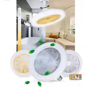 Lámpara LED con Ventilador: Iluminación y Frescura en un Solo Dispositivo - LAMPARA LED CON VENTILADOR