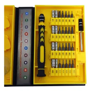 KIT DE HERRAMIENTAS 38 PIEZAS: ¡Soluciones Completas para Tus Proyectos! - KIT DE HERRAMIENTAS 38 PIEZAS