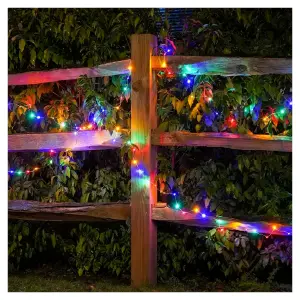 Ilumina tu Espacio con Lineal Alambre Solar: 100 LEDs Brillantes - Lineal Alambre 100 led de Panel Solar