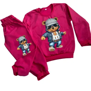 Sudadera Niños Ositos Urbano: ¡Estilo y Comodidad para Tus Pequeños! - Sudadera Niños Ositos Urbano