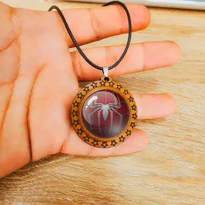 Collar Exclusivo de Spiderman para Fans - Collar Spiderman Hombre Araña Unisex